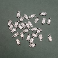 50pcs/lot--5x12mm Vintage Mini Tulip Flower Charms Pendants For Diy Jewelry Making Supplies Accessories Wholesale Bulk Items