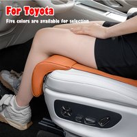 Car Seat Leg Support Pad Breathable Seat Extender Leg Cushion Extension Design Leather Seat Cushion For Toyota Corolla prius