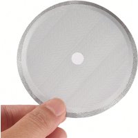 2pcs French Press Replacement Filter Mesh Screen, Coffee French Press Filters Stainless Steel Reusable Mesh Filter