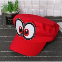 Carnival Party Sports Cap Game Plush Odyssey Cappy Hat Bros Luigi Waluigi Hats Soft Cosplay Kids