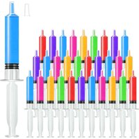 10ml Jello Shot Syringes Party Liquid Syringe BPA-Free Shooters for Halloween,Christmas,Bachelorette Parties,Nurses,Graduation
