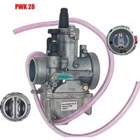 AliExpress NONE PWK28 28mm Motorcycle Carburetor For Keihin For Honda Kawasaki KTM 50cc-150cc 2/4-Stroke CB250 GY6 ATV UTV Go Kart Dirt Pit Bike