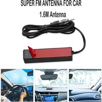 Universal Hidden Amplified Antenna Kit 12V Electronic Stereo AM/FM Radio Fits Car Truck Motorcycle Boat Golf Cart Campers