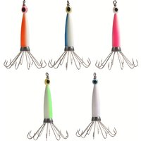 10-Claw Luminous Squid Rocky Hook - Blow Your Fishing Tackle To The Next Level Fishing Hooks Accessories