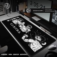 H-Hajime No Ippo Mouse Pad Tapetes de Mesa Teclado, Borracha Kawai, Tapete de Mesa Antiderrapante, 1200x600