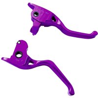 Motorcycle Parts Performance CNC 3 Fingers Handle Brake & Clutch Lever Colored Accessories for Harley Touring 2014-2016