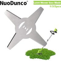1/3/5pcs 150mm Metal Grass Trimmer Blade Brushcutter Head Saw Blades Accessories For Electric Lawn Mower Lawnmower Parts Tool