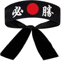 Multi-purpose Hachimaki Headband Hygroscopic Breathable Japanese Headband Costume Accessories Sports Karate Bandana Headwear