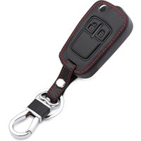Leather Key Cover Car Key Case For Opel Insignia Astra J Zafira Corsa D Mokka Meriva For Chevrolet Aveo Prism Spark Trax Cruze