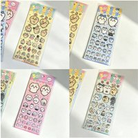 Chiikawa cartoon glue, 3D three-dimensional stickers, cute Hachiware and Usagi stickers, cartoon decorations, DIY handmade