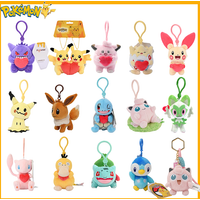 Original Pikachu Cute Gengar Clefairy Charmander Slowpoke Rabbit Plusle Rabbit Minun Plus Stuffed Doll Soft Toy Birthday Gifts