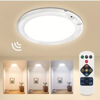 Motion Sensor LED Ceiling Light Rechargeable Remote Control for Hallway Stairs Corridor Indoor Home Wireless Security Light