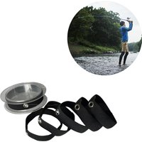 6pcs Spool belt fishing line control belt, fishing line holder, fishing reel fishing line fixer, suitable for most spool