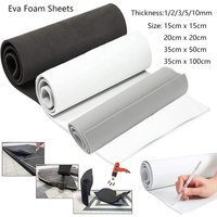 1pcs Thickness 1/2/3/5/10mm Eva Foam Sheets Sound-Absorbing Noise Spone Foam Craft Eva Sheets Handmade Making Material