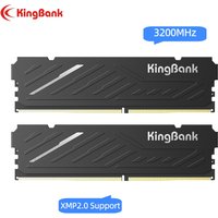 KingBank DDR4 8GB 16GB 3200MHz Intel Memory Modules XMP2.0 Desktop Gaming Memoria Rams Dual Channel for PC Motherboard 288Pin