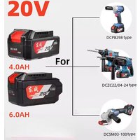 New Original for Dongcheng 20V 4.0Ah/6.0Ah DCSM03-100E angle grinder,DCPB298 electric wrench,DCZC22B/DCZC04-24 electric hammer