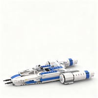 406pcs MOC Captain Rex S Y Wing Starfighter Star Battle Model Building Blocks Construction Toy Christmas Gifts DIY Creative Idea