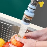 Kitchen Bathroom Water Saving Filter Nozzle 6-Layer Removable Faucet Purifier Daily Water Treatment Accessory