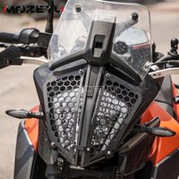 Headlight Guard For KTM 390 Adventure 790 890 Adventure ADV R S 2019-2024 Front Headlight Headlamp Grille Guard Cover Protector