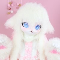 Fursuit Cosplay Furry Costume Head Base Comiket Furry Kig Kigurumi Animal Sheep Rabbit Doll Beast Mask Cosplay Costume Gift