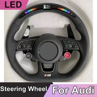 Carbon Fiber Customized LED Steering Wheel for Audi A3 A4 A4L A5 A6 A7 A8 R8 Q3 Q5 Q7 S3 RS3 S4 RS4 S5 RS5 S6 RS6 TT TTRS