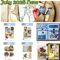 July 2026 New off the Edge Pocket Notebook Fragments Metal Cutting Dies Scrapbook Journaling Decorative Emboss DIY Greeting Card