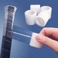 1 Roll Badminton Racket Overgrip Towel Sweatband Priming Film Tennis Rackets Grip Backing Cushion Anti-sticking Waterproof Cover