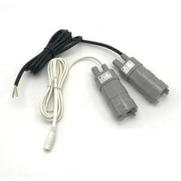 Hohe Qualität Heißer Verkauf 12 V DC 1,2 A 5 M 600L/H 6-12 V Für solar Aquarium drei draht Micro Tauch Motor Wasserpumpe