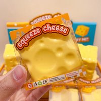 2026 decompression soft cheese block-decompression plastic toy with extrusion function squishy bola pop it toy