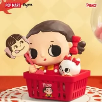POP MART Nyota Peko Kawaii Anime Action Figure Mystery Box Cute Doll Blind Series Collectible Toy for Fans image 4