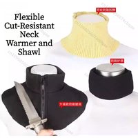 Flexible Cut-Resistant Neck Guard with Anti-Slash Protection for Security Personnel, Cycling Enthusiasts and Outdoor Activities