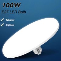 LED Bulb 220v E27 Base Household Energy Saving Lamp 20W 30W 40W 60W 100W Indoor Lighting Flying Saucer Light Ampoule E27