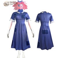 Unisex Anime Pomni Ragatha New Cosplay Costume Clown Uniform Halloween Carnival Dress for Women And Men New Cartoon Theme
