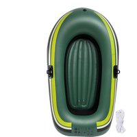 140x90cm inflatable rubber boat, 1-seater thick and wear-resistant PVC inflatable boat