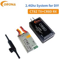 CORONA 2.4GHZ CT8Z+CR8DReceiver Motor Engine
