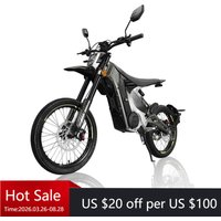 Tc Tararia adult off-road electric motorcycle 5000 watts brushless motor central motor 3-speed steel frame lithium battery 60V