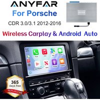 Wireless Carplay Android auto For Porsche CDR 3.0 Panamera Cayenne Cayman Macan Boxster 911 Multimedia Module 2012-2016