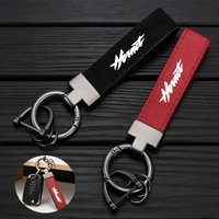 Fashion Suede KeyChain Horseshoe Buckle Key Ring Car Key Rings For HONDA CB750 CB 750 HORNET CB 1000 CB1000 Hornet SP