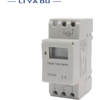THC15A Electronic Weekly 7 Days Programmable Digital Time Relay Time Control Switch 12V 24V 110V 220V Bell Ring Relay 16a
