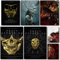 Game Death Stranding 2 On the Beach poster art HD canvas advanced aesthetic Printing Paper Wall Art for Living Room Home Decor