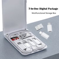 6 in 1 Multifunctional Phone Charge Cable Kit For iPhone 11 12 Pro Max XR Micro USB Cable Type C Adapter Fast Charge Cable