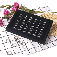 Jewelry Organizer Ring Holder Display Tray Stand for Selling Earrings And Rings Stylish Showcasing Accessory