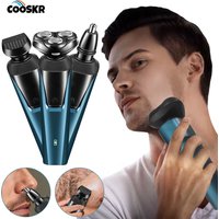 Electric Shaver for Men Facial Beard Hair Remover Chest Nose Hair Trimmer Rechargeable Portable Multifunctional Electric Razor