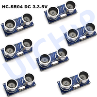 1-8PCS Ultrasonic Module HC-SR04 Distance Measuring Transducer Sensor for Arduino 3-5.5V Ultrasonic Wave Detector Ranging Module