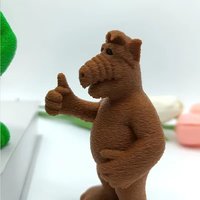 3D Printed Belly Alien Decoration, Alien Alf Decoration Ornament, Like and Thumbs Up Alien Decoration, Funny Home Decoration
