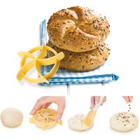 Plastic Baking Mold Homemade Pastry Cutter Dough Cookie Press Bread Rolls Stamp Bakeware Dessert Tools Cookies Mould