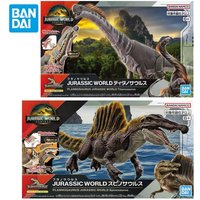 In Stock Bandai Original Plannosaurus Jurassic World: Rebirth Spinosaurus Titanosaurus Anime Figure Assembly Model Toys Gift Kid