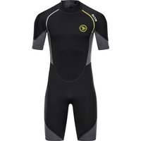 Men's Wetsuits 1.5/3mm Premium Neoprene Back Zip Shorty Dive Skin for Spearfishing,Snorkeling, Surfing,Canoeing,Scuba Suit