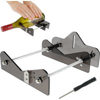 DIY Glass Bottle Cutter Stainless Steel Adjustable Beer Glassbottle Cut Machine Wine Bottles Crafting Decorations Cutting Tool