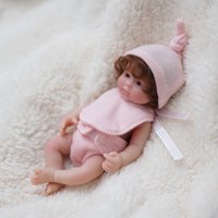 15CM Mini Silicone Reborn Baby Doll - Realistic Painted Finish, Soft and Adorable, Ideal for Collectors